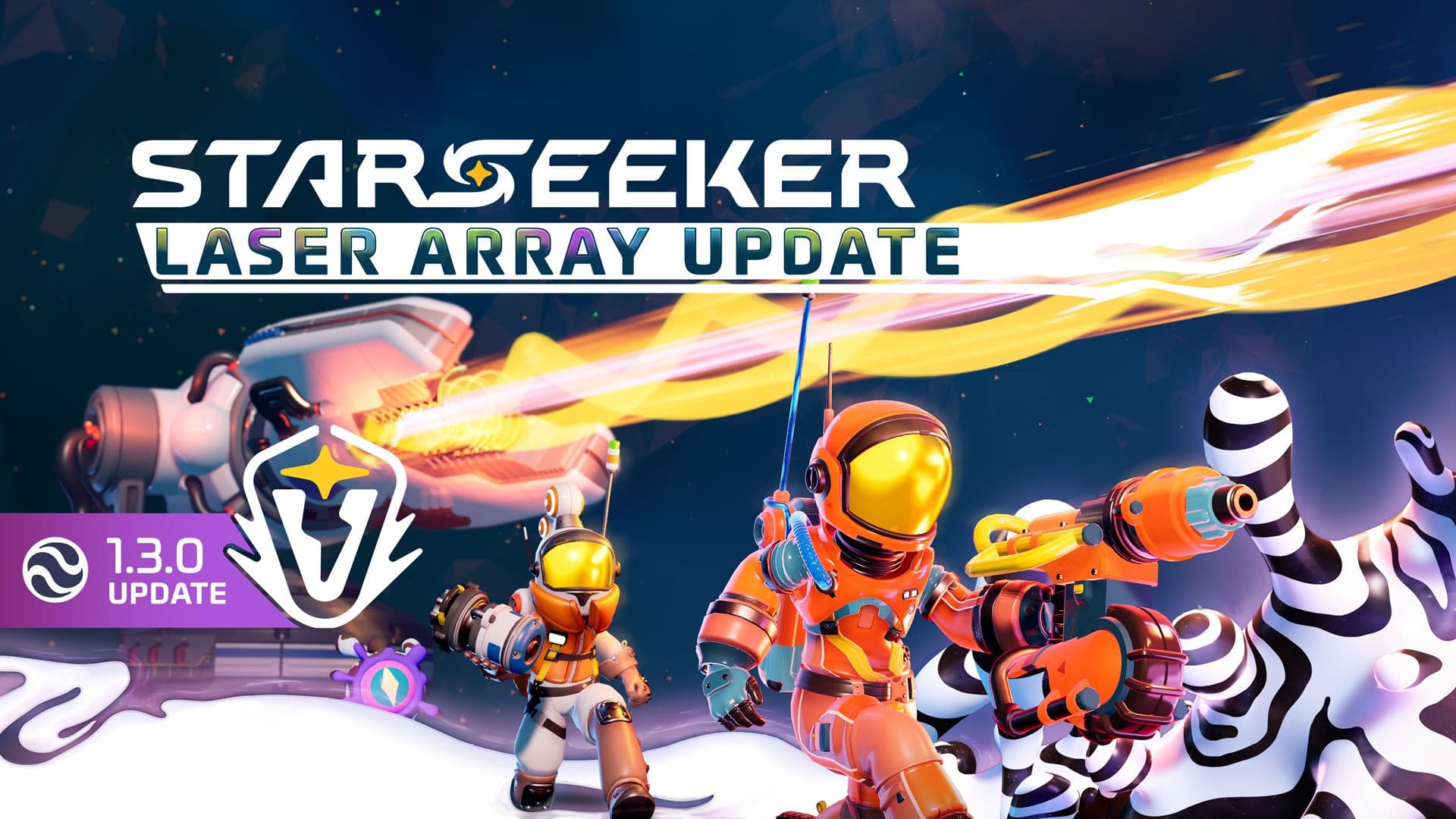 STARSEEKER: Astroneer Expeditions. Laser Array Update. Update 1.3.0.