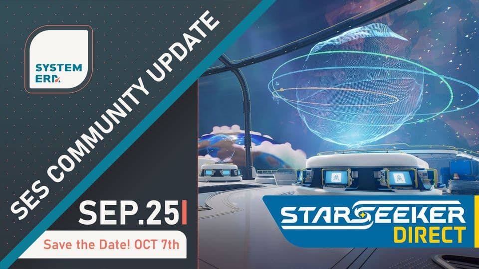 SES Community Update SEP.25 Save the Date! OCT 7th