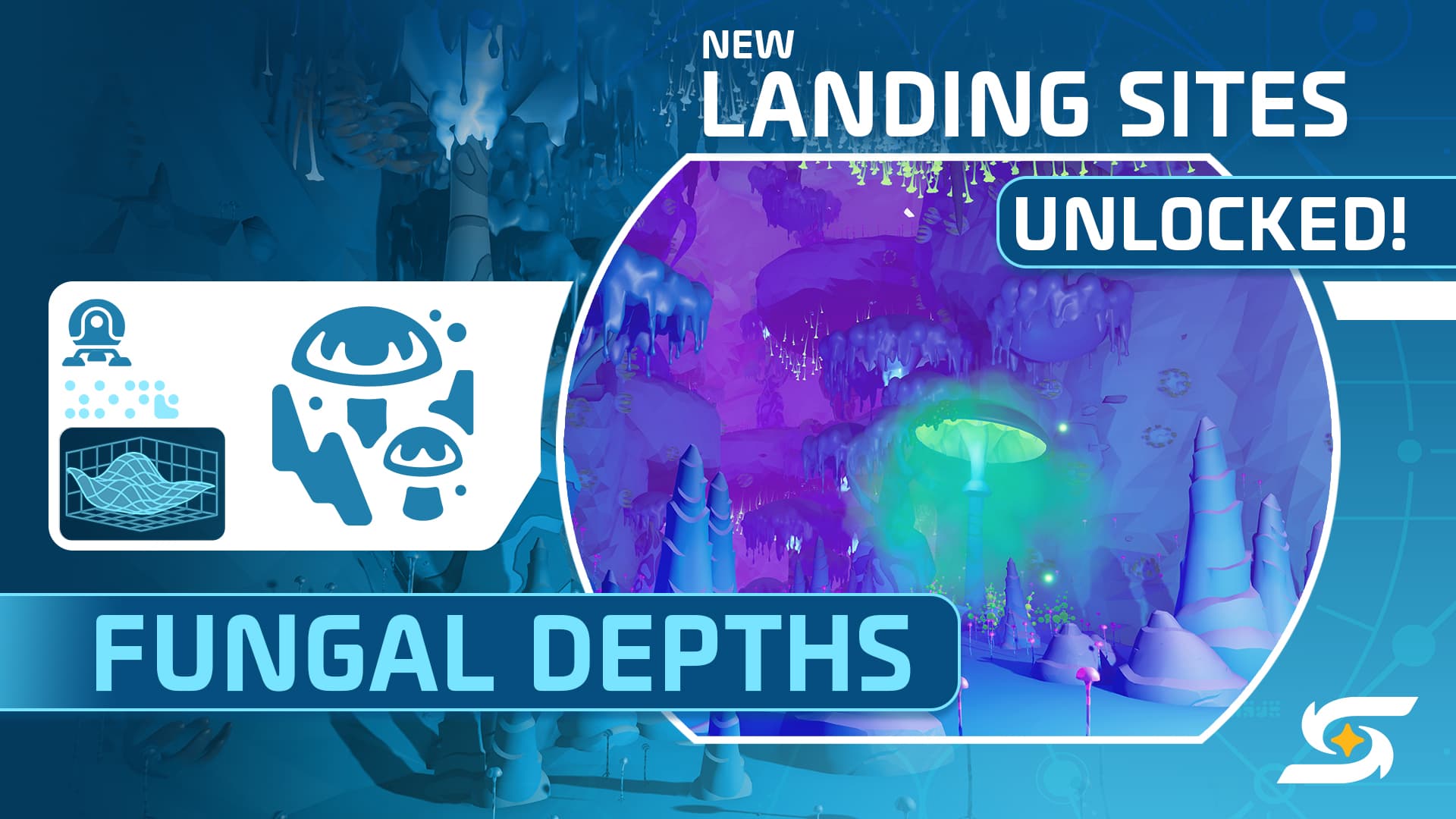 STARSEEKER: Astroneer Expeditions. New Landing Sites Unlocked. Fungal Depths